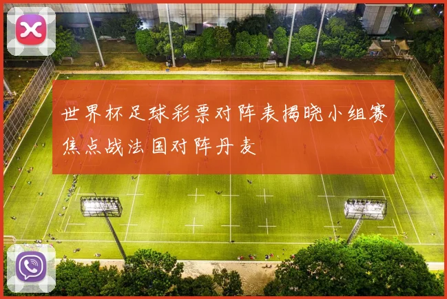 世界杯足球彩票对阵表揭晓小组赛焦点战法国对阵丹麦